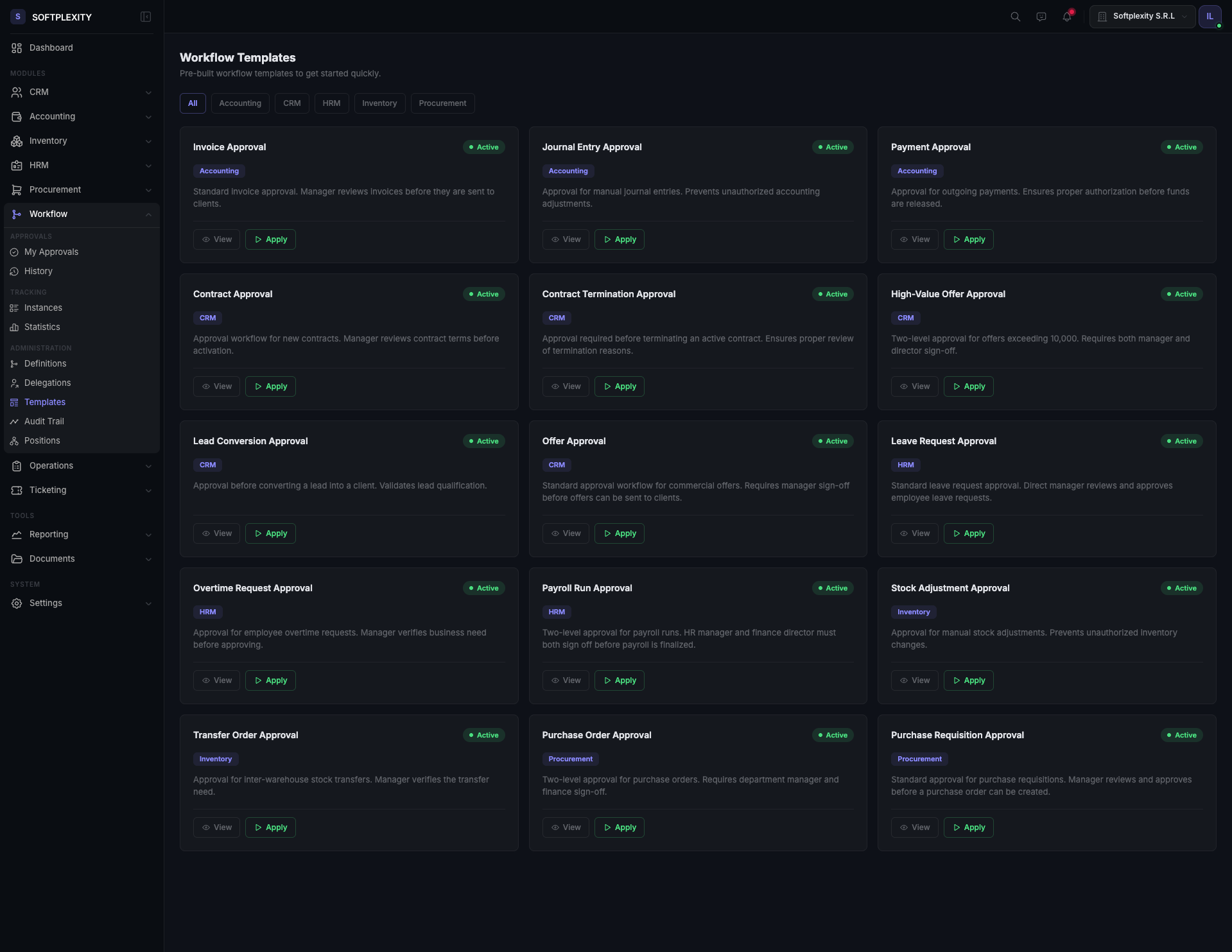 Plataforma ERP Multi-Tenant — 5