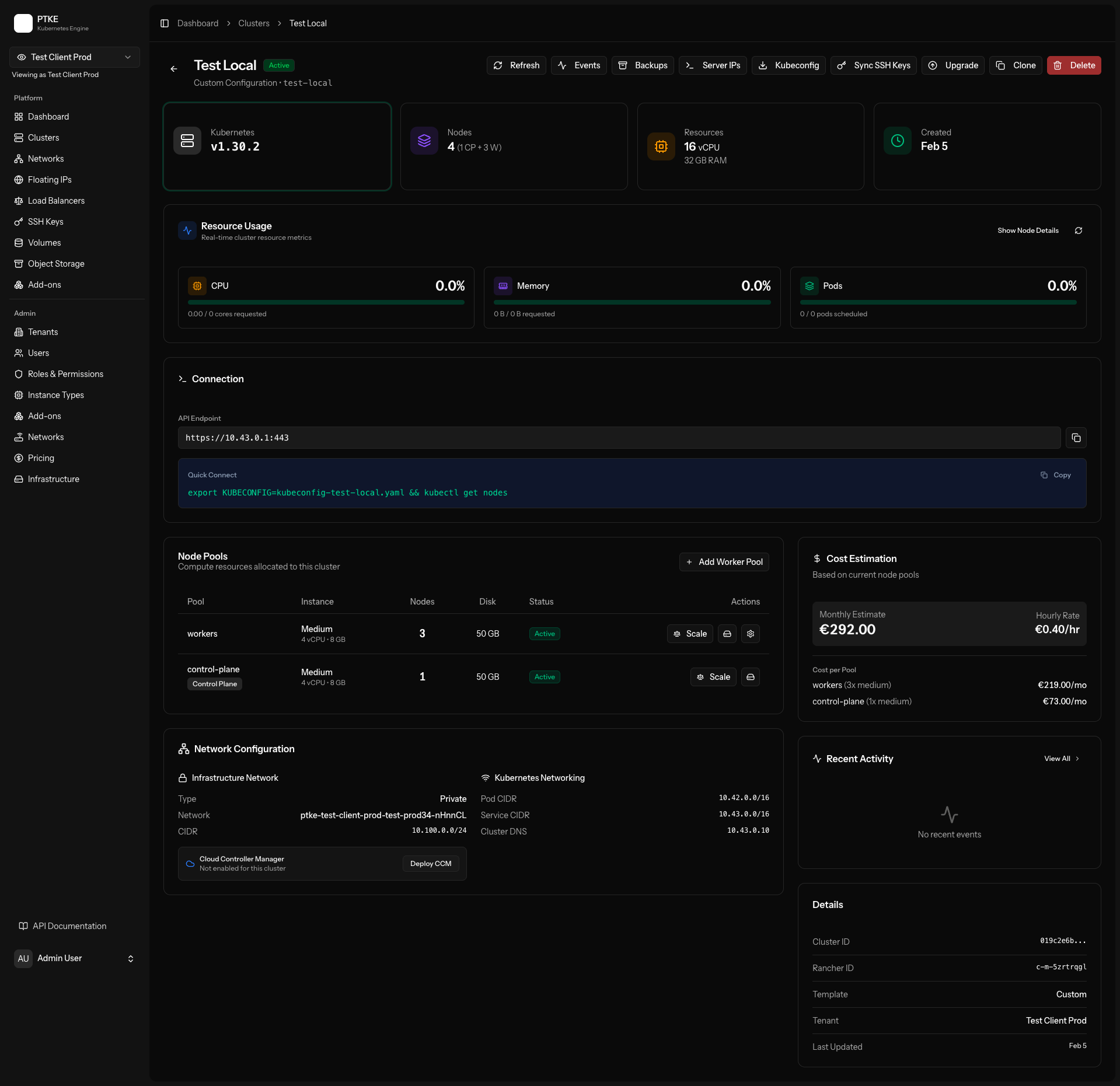 PTKE — Prime Telecom Kubernetes Engine — 2